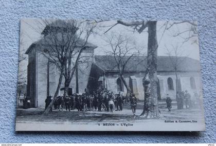 Mézos, l'église, Landes 40