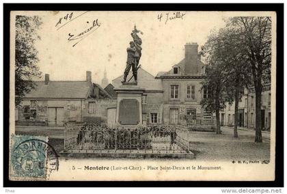 41 Montoire-sur-le-Loir monument aux morts guerre 1870 D41D K41149K C41149C RH069456