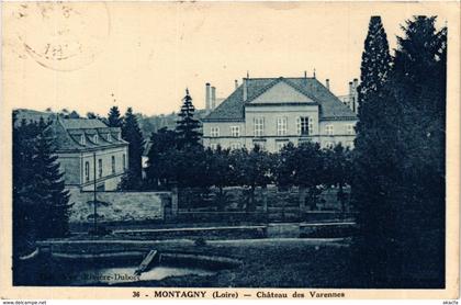 CPA Montagny - Chateau des Varennes FRANCE (915644)