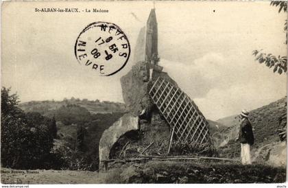 CPA St-Alban-les-Eaux - La Madone (111197)