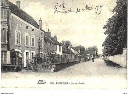 Carte Postale ancienne de FERRIERES