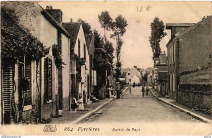 CPA FERRIERES - FERRIERES-en-GATINAIS - Entrée du Pays (631940)