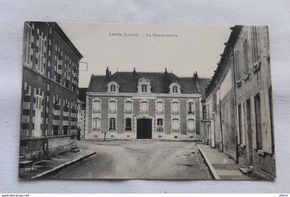 Lorris, la gendarmerie, Loiret 45