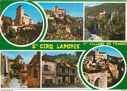 46 - Saint Cirq Lapopie - Multivues - CPM - Voir Scans Recto-Verso