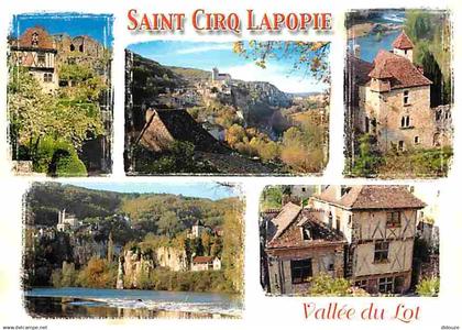 46 - Saint Cirq Lapopie - Multivues - CPM - Voir Scans Recto-Verso