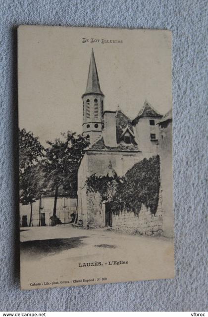 Lauzès, l'église, Lot 46