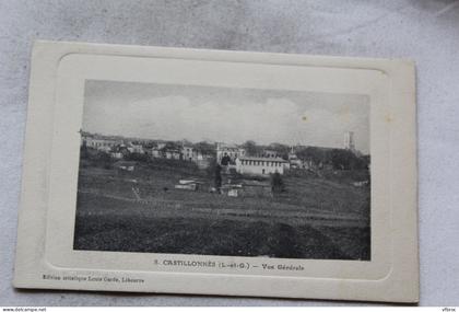 Castillonnes, vue générale, Lot et Garonne 47