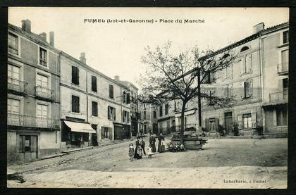 47 - FUMEL - Place du Marché