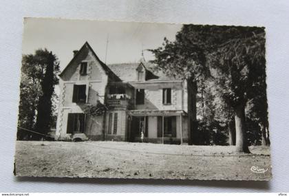 Cpsm, Clairac, château de Bireboy, colonie de vacances de Villeneuve la Garenne, Lot et Garonne 47