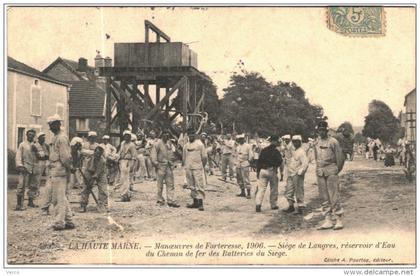 CARTE POSTALE ANCIENNE DE LANGRES -   433   SIEGE DE LANGRES