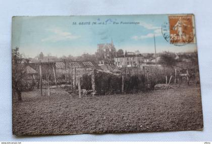 Gesté, vue panoramique, Maine et Loire 49