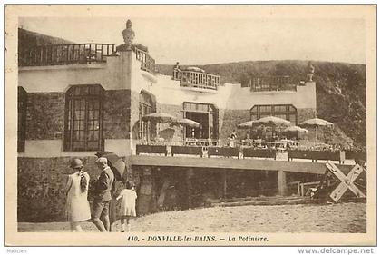 - manche - ref - A927 - donville les bains - la potiniere - cafe restaraunt - cafes - restaurants - carte bon etat -