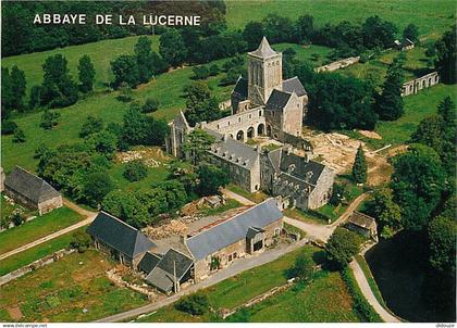 50 - La Lucerne d'Outremer - Abbaye de la Lucerne - Vue aérienne - Carte Neuve - CPM - Voir Scans Recto-Verso