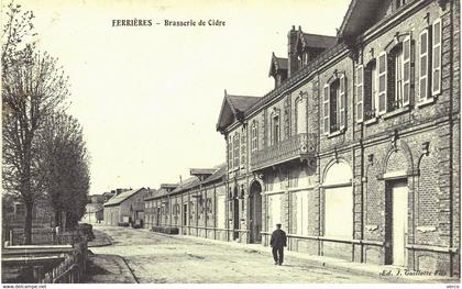 Carte POSTALE  Ancienne de FERRIERES - Brasserie de Cidre