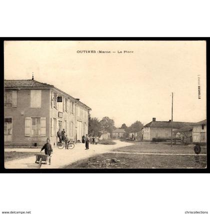 51 - OUTINES (Marne) - La Place