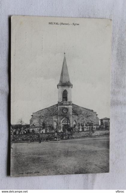 Belval, église, Marne 51