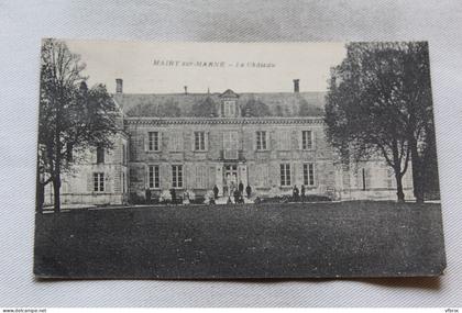 Mairy sur Marne, le château, Marne 51