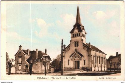 Carte Postale Ancienne de CHARNY-L'église