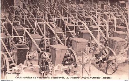 Carte POSTALE Ancienne  de  VAVINCOURT - Construction de semoirs à betteraves J.FLADRY