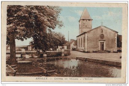 Carte Postale Ancienne de ANDILLY