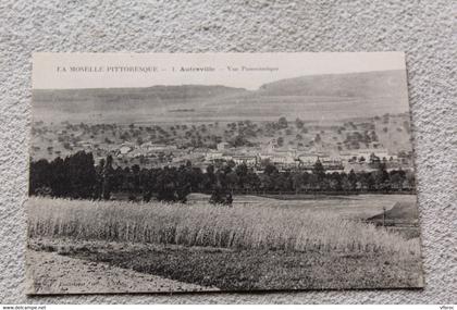 Autreville, vue panoramique, Moselle 57