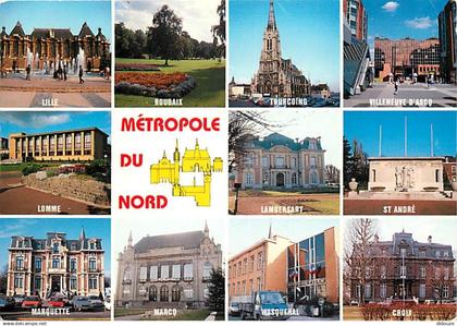 59 - Nord - Métropole du Nord - Multivues - CPM - Voir Scans Recto-Verso