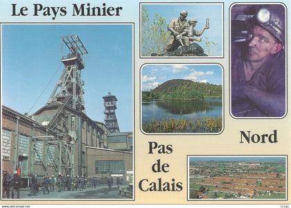 CPSM Le Pays Minier Nord Pas de Calais vues multiples