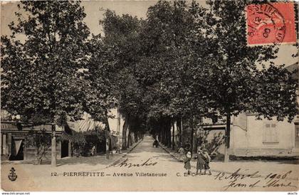 CPA AK PIERREFITTE-Avenue Villetaneuse (424316)