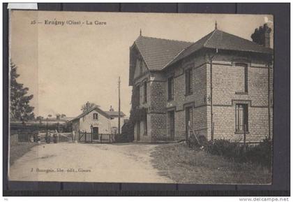 60 - Eragny - La Gare - passage a niveau