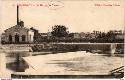 CPA COMPIEGNE Le Barrage de Venette (377935)