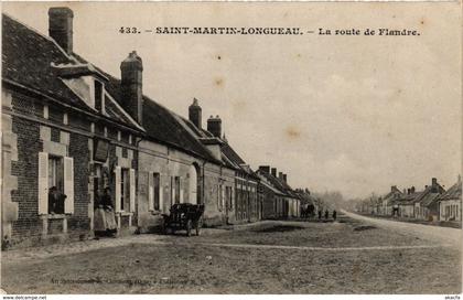 CPA St-MARTIN-LONGUEAU - La route de Flandre (259544)