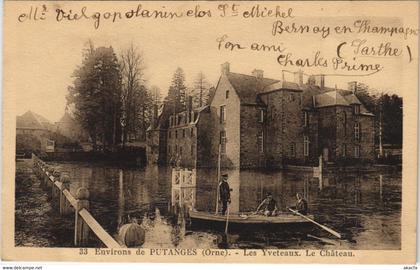 CPA Env.de Putanges Les Yveteaux. Le Chateau FRANCE (1054555)