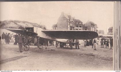 62 HARDELOT- PLAGE-  AVION BLÉRIOT - Guide de 20 CPA Publicités et Textes touristiques. Editeur H.C