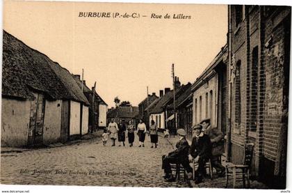 CPA BURBURE - Rue de Lillers (220316)