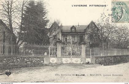 CPA Environs de Billom - Mauzun Maison Bonnieux