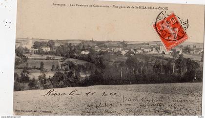 LES ENVIRONS DE COMBRONDE VUE GENERALE DE SAINT-HILAIRE-LA-CROIX