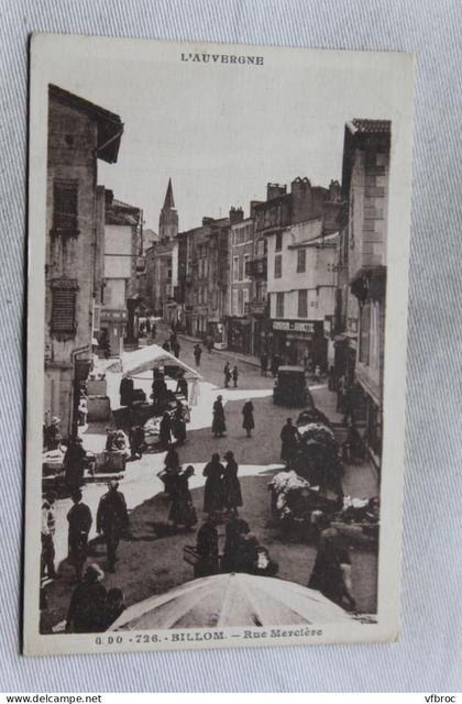 Billom, rue Mercière, Puy de Dôme 63