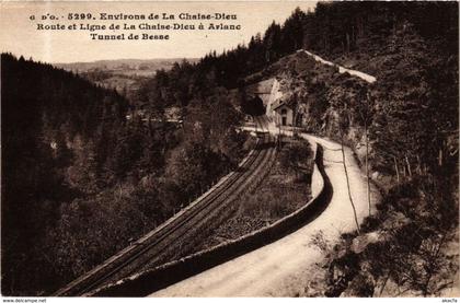 CPA G. D'O. - Env. de la Chaise-Dieu - Route et Ligne de la Chaise.. (244684)