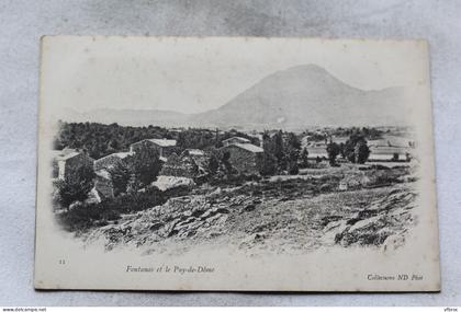 Fontanas et le Puy de Dôme, Puy de Dôme 63