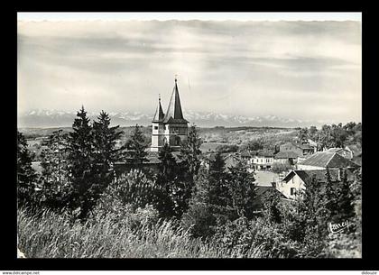 64 - Castelnau-Magnoac - Vue sur les Pyrénées - CPSM grand format - Voir Scans Recto-Verso