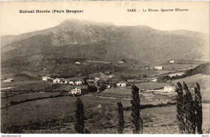 CPA Sare - La Rhune. Quartier Elbarron (110236)