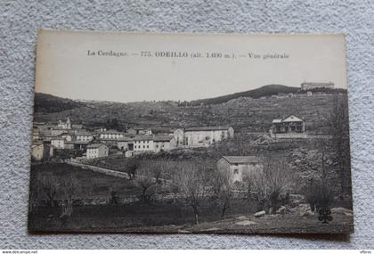 la Cerdagne, Odeillo, vue générale, Pyrénées orientales 66