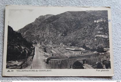 Villefranche de Conflent, vue générale, Pyrénées orientales 66