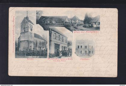 Frankreich France Elsass AK Hurtigheim 1903