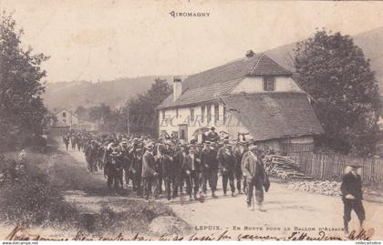 FRANCE - Giromagny - Lepuix - En Route pour le Ballon