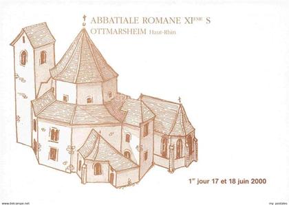 14008146 Ottmarsheim Mulhouse Alsace 68 Haut-Rhin Abbatiale Romane XIeme S Illus