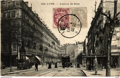 CPA LYON - Avenue de Saxe (367893)