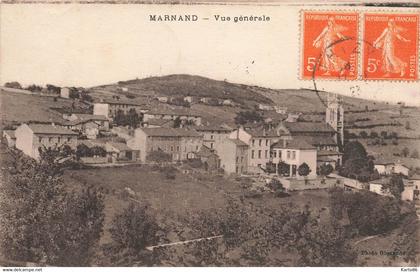 marnand * vue générale sur le village