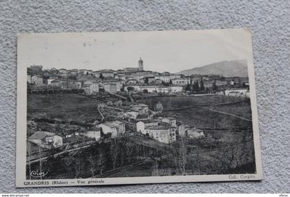 Grandris, vue générale, Rhône 69