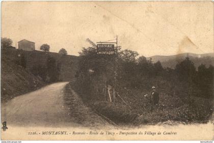 Montagny - Roseraie - Route de Thizy